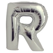Balloon Supershape R Silver Pk1 