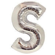 Balloon Supershape S Silver Pk1 