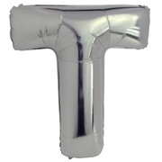 Balloon Supershape T Silver Pk1 
