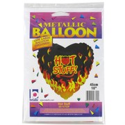 Balloon Foil 18in Hot Stuff Pk1 