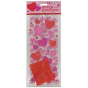 Cello Bags Hearts-A-Whirl Pk20 Me
