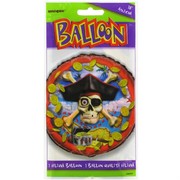 Balloon Foil 18in Pirate Bounty Pk1 