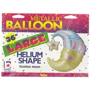 Baby Shower Foil Supershape Balloon - 36in Slumber Moon Pk1 