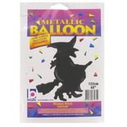 Balloon Supershape Foil Wicked Witch Black Pk1 