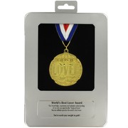 Award Medal - World's Best Lover Pk1 