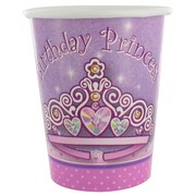 Princess Party Cups - Birthday Princess Pk12 