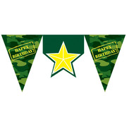 Banner Flag 3.5m Army Camo Gear Pk1 
