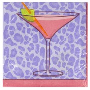 Cocktail Hour Party Napkins - Cocktail 2ply Pk24 