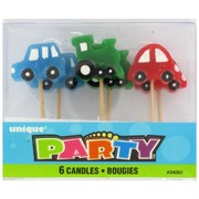 Candle Picks Cars Pk6 