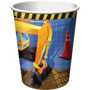 Under Construction Party Cup - 9oz (266ml) Pk8 