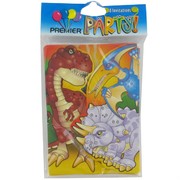 Dinosaur Party Invitations Pk8 