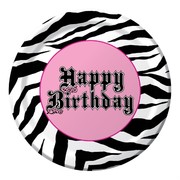Plates 7in (17cm) Super Stylish Birthday Pk8 