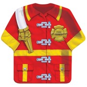 Fire Engine Party Plate - Large Shaped 22cm Firefighter Pk8 