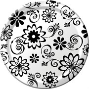 Cosmic Flowers Party Plates - Large 23cm Pk8 