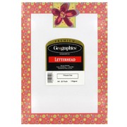 A4 Sheet Flower Dot Red Foil Premium Pk25 