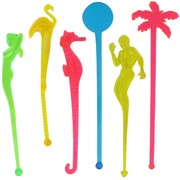Mixed Swizzle Sticks Pk12 