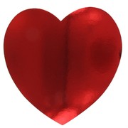 Red Heart Party Decoration - Cutout 230mm Pk1