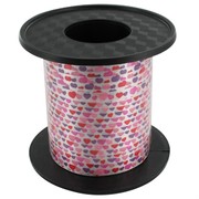 Ribbon Curling 250Yds 5mm Hearts Pk1 