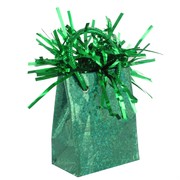 Balloon Weight Giftbag Prismatic Forest Green Pk1 