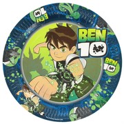 Ben 10 Party Plates - Large 23cm Pk6 