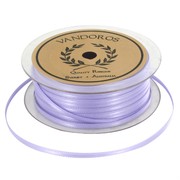 Ribbon Double Satin 3mm x 50m Lilac Pk1 