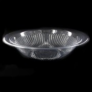 Clear Plastic Bowl - Medium 26cm Pk1 