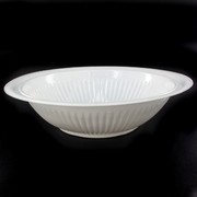 White Plastic Bowl - Medium 26cm Pk1 