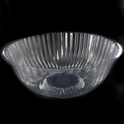 Clear Plastic  Bowl -  Medium 17cm Pk1 