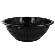 Black Plastic Bowl - Large 32cm Pk1 