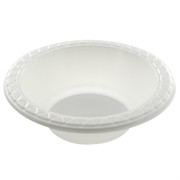 White Plastic Bowls - Small 12cm Pk50 