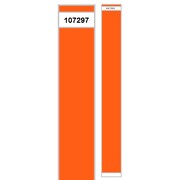 Wristbands TYVEK Neon Orange Pk50 