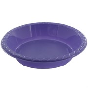 Lilac Plastic Bowls - Medium 17.2cm Pk25 
