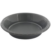 Silver Plastic Bowls - Medium 17.2cm Pk25 