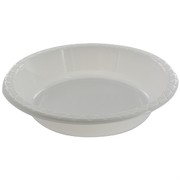 White Plastic Bowls - Medium 17.2cm Pk25 