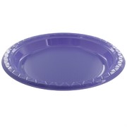 Lilac Plastic Plates - Large 23cm Pk25 