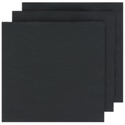 Black Party Napkins - Lunch 2 ply Pk50 