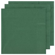 Dark Green Party Napkins - Dinner 2 ply Pk50 