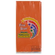 Orange Rectangular Party Tablecover Pk1 