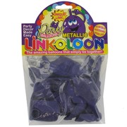 Balloon Link-O-Loon Metallic Purple Pk16 
