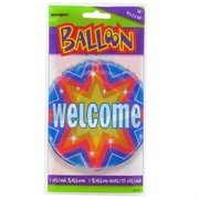 Balloon Foil 18in Dazzle Welcome Pk1 