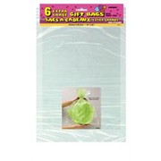 Large Clear Cello Bags Pk6