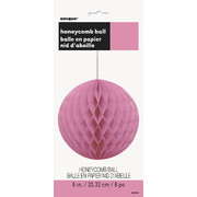 Hot Pink Honeycomb Ball Decoration (20cm) Pk1 