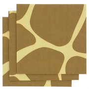 3Ply Cocktail Napkins Giraffe Print Pk16 