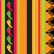 Mexican 3Ply Cocktail Napkins - Fiesta Grande Pk 16