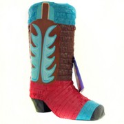 Western Cowboy Boot Pinata Pk 1 