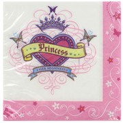 Princess Party Napkins - 3Ply Her Highness Pk16 