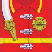 Fire Engine Party Napkins - Lunch 3Ply Firefighter Pk16 