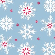 3Ply Lunch Napkins Christmas Nordic Snowflakes Pk16