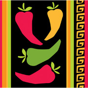 Mexican 3Ply Lunch Napkins - Fiesta Grande Pk 16
