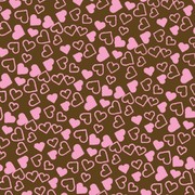 Chocolate Transfer Pink Tiny Hearts Pk1 